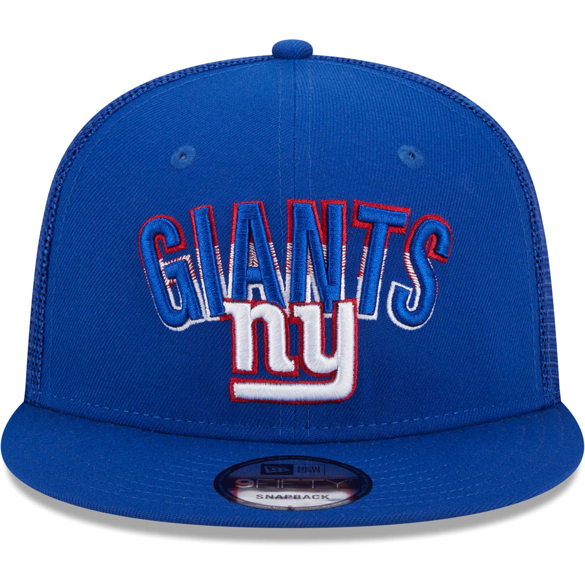 New York Giants mens new era royal new york giants grade trucker 9fifty snapback hat | Giants Shop