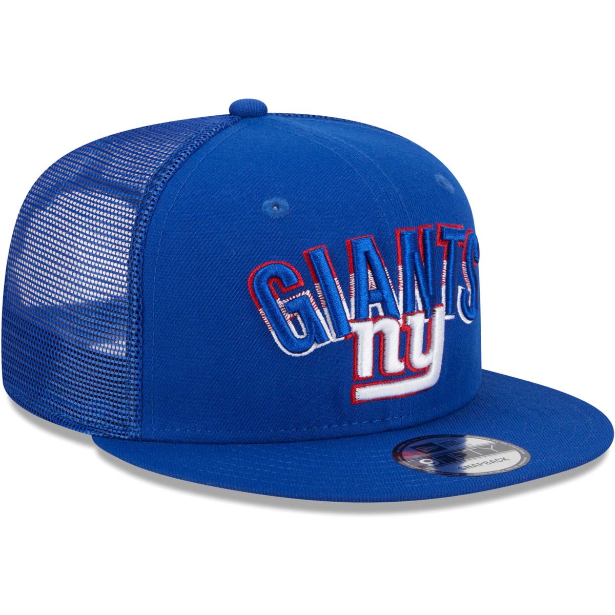 New York Giants mens new era royal new york giants grade trucker 9fifty snapback hat | Giants Shop