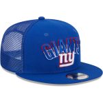 New York Giants mens new era royal new york giants grade trucker 9fifty snapback hat | Giants Shop