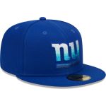 New York Giants mens new era royal new york giants gradient 59fifty fitted hat | Giants Shop