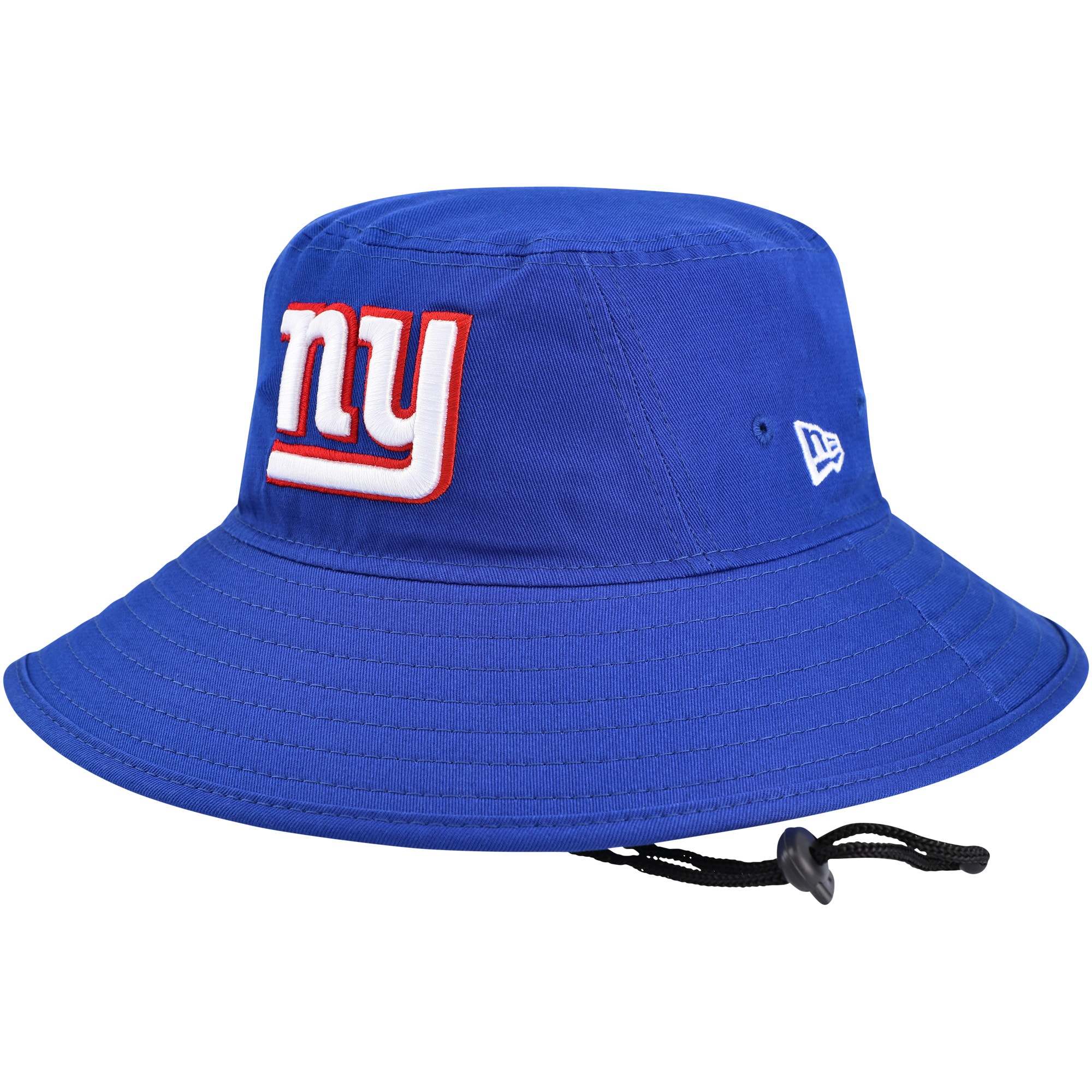 New York Giants mens new era royal new york giants main bucket hat | Giants Shop