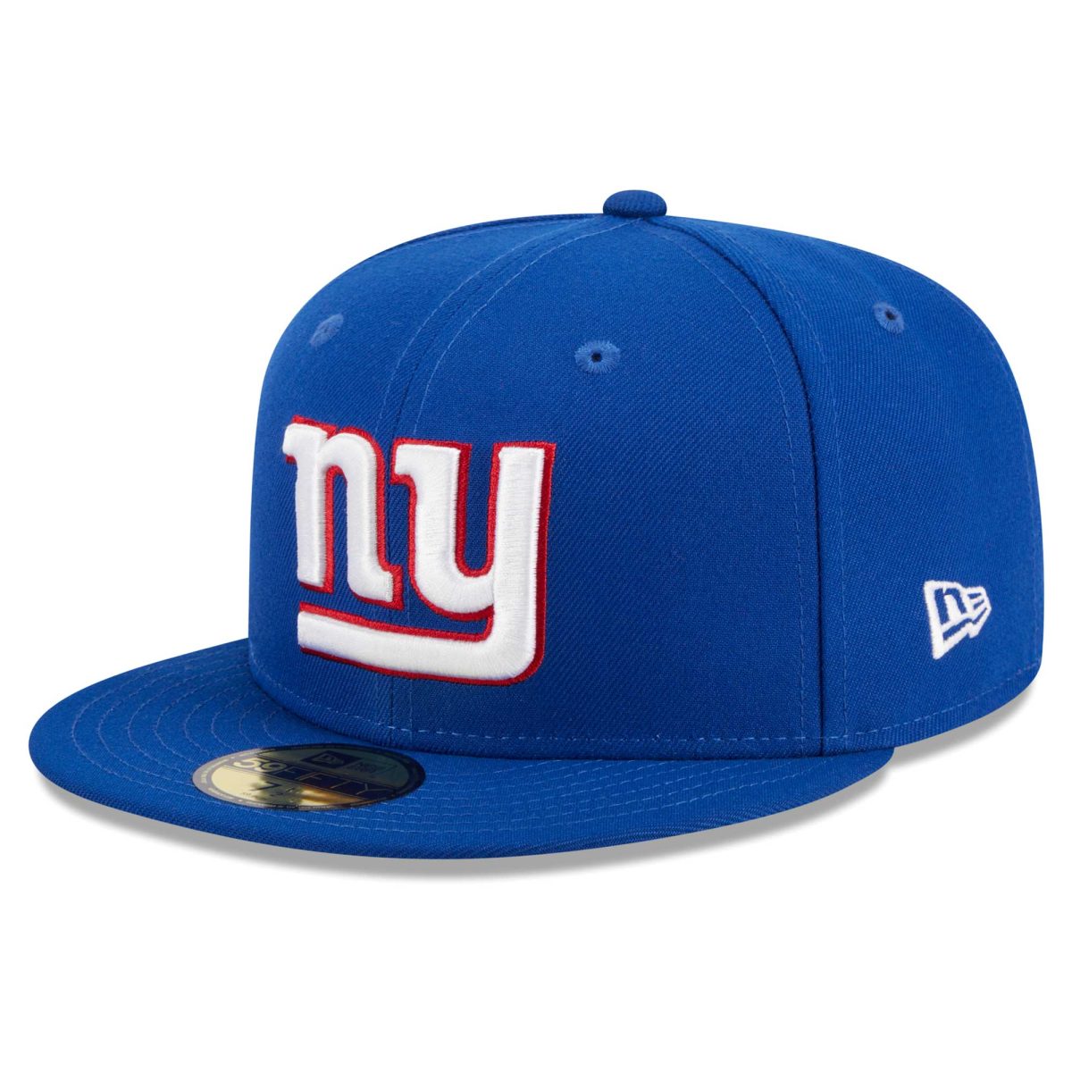 New York Giants mens new era royal new york giants main patch 59fifty fitted hat | Giants Shop