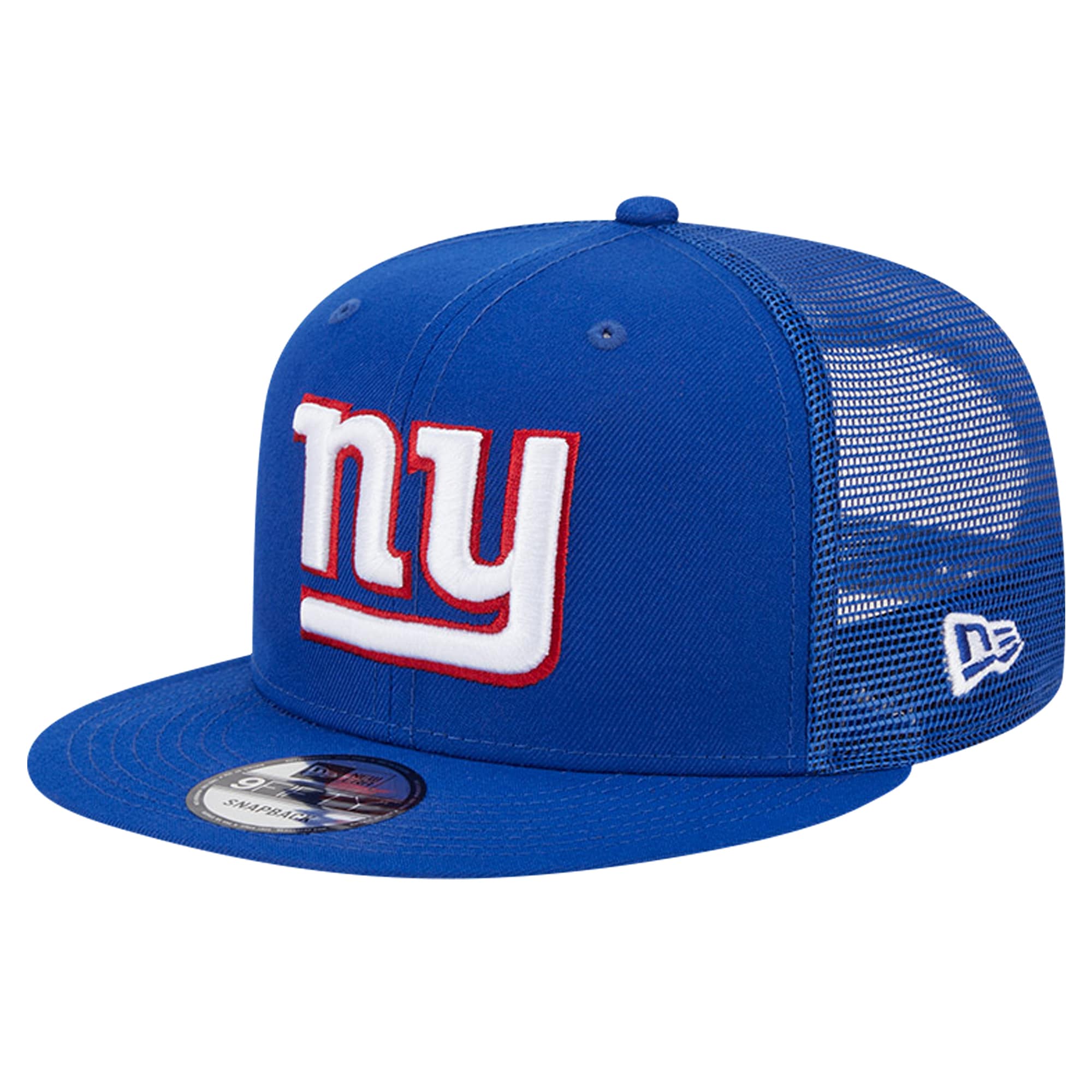 New York Giants mens new era royal new york giants main trucker 9fifty snapback hat | Giants Shop