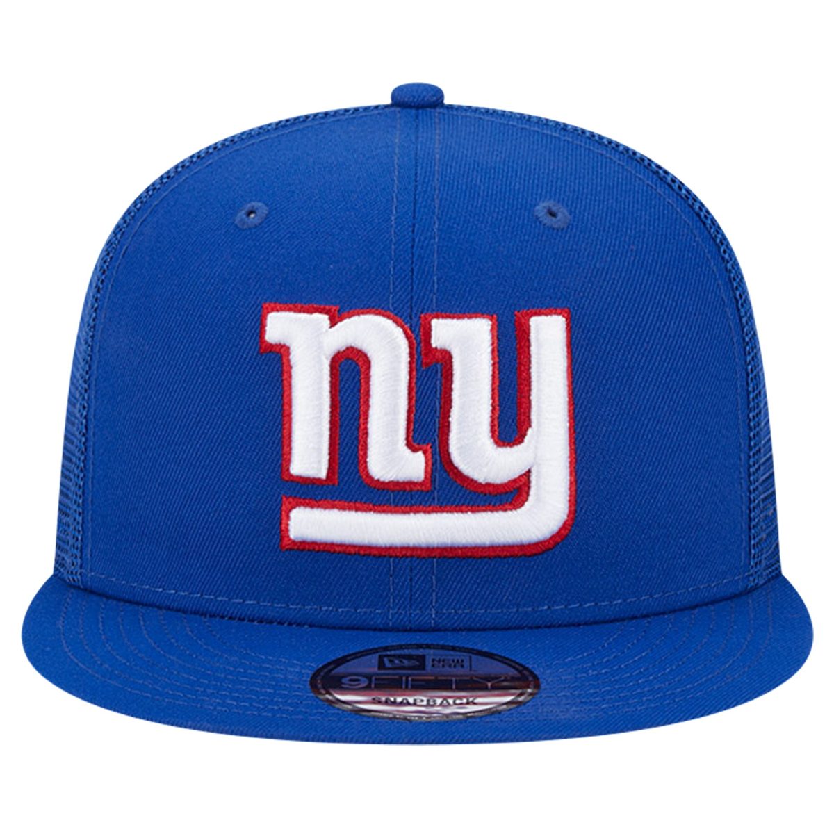 New York Giants mens new era royal new york giants main trucker 9fifty snapback hat | Giants Shop