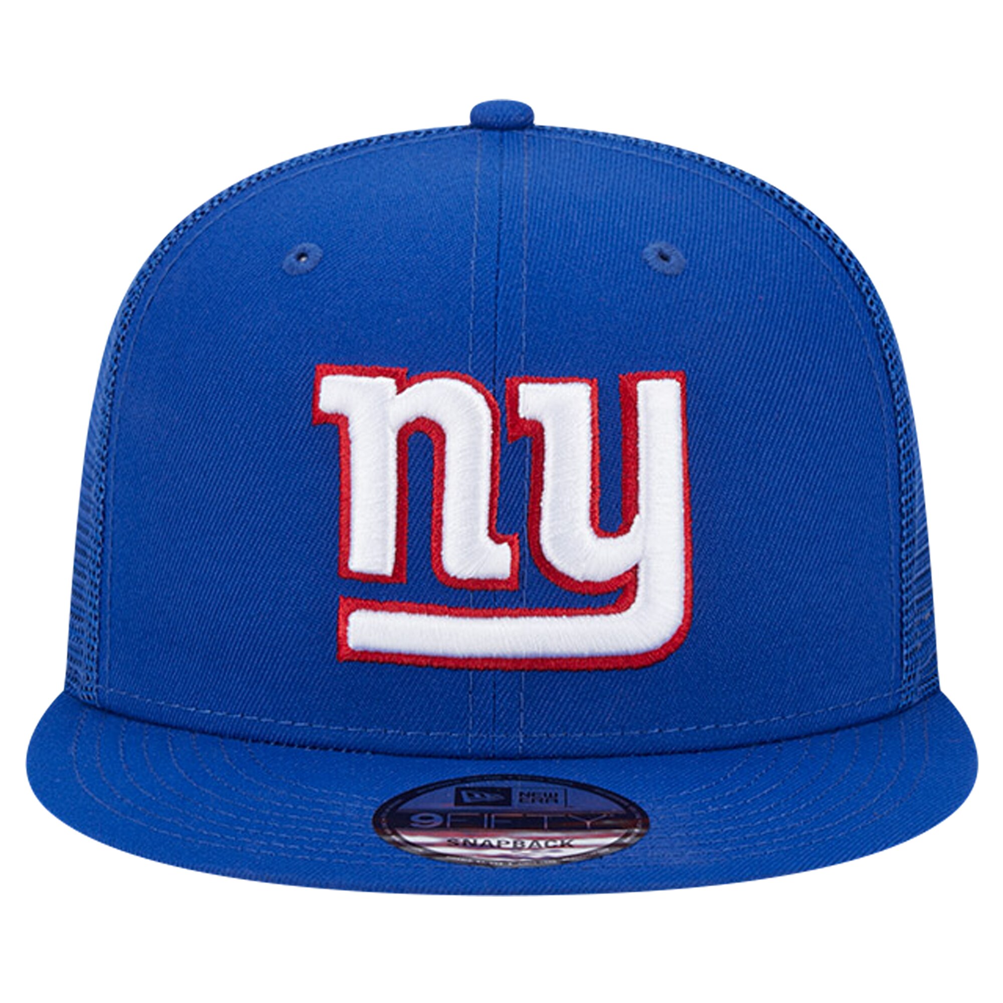 New York Giants mens new era royal new york giants main trucker 9fifty snapback hat | Giants Shop