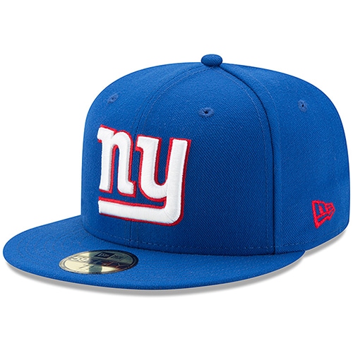 New York Giants mens new era royal new york giants omaha 59fifty fitted hat | Giants Shop