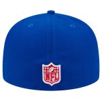 New York Giants mens new era royal new york giants script sided 59fifty fitted hat | Giants Shop
