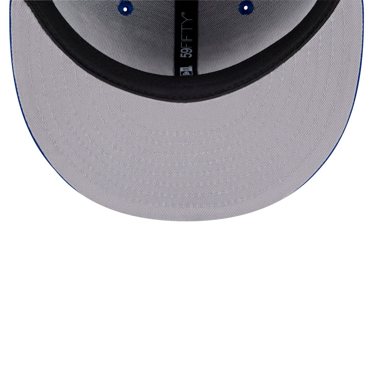 New York Giants mens new era royal new york giants script sided 59fifty fitted hat | Giants Shop