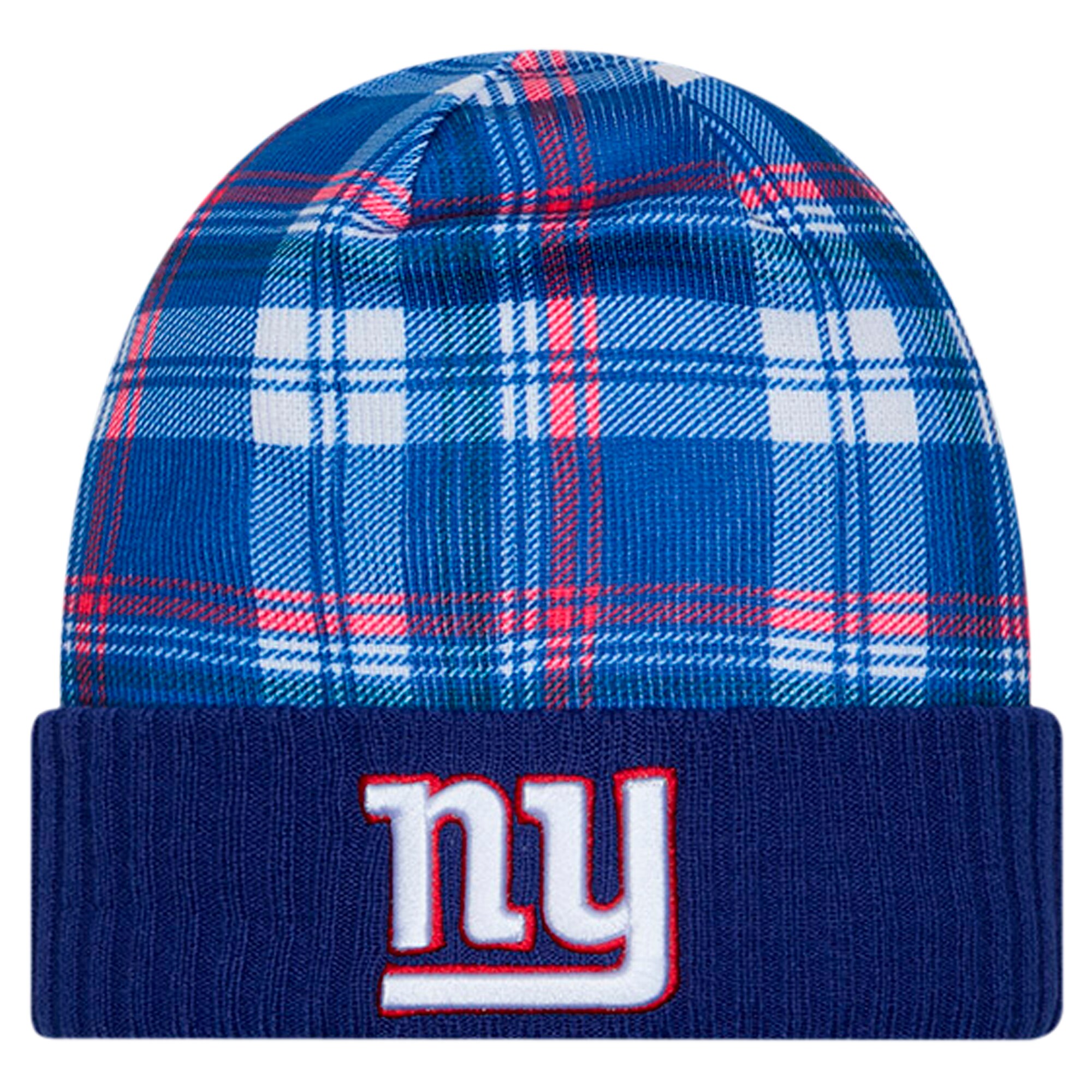 New York Giants mens new era royal new york giants sideline statement cuffed knit hat | Giants Shop