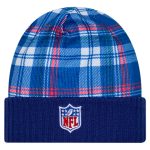 New York Giants mens new era royal new york giants sideline statement cuffed knit hat | Giants Shop