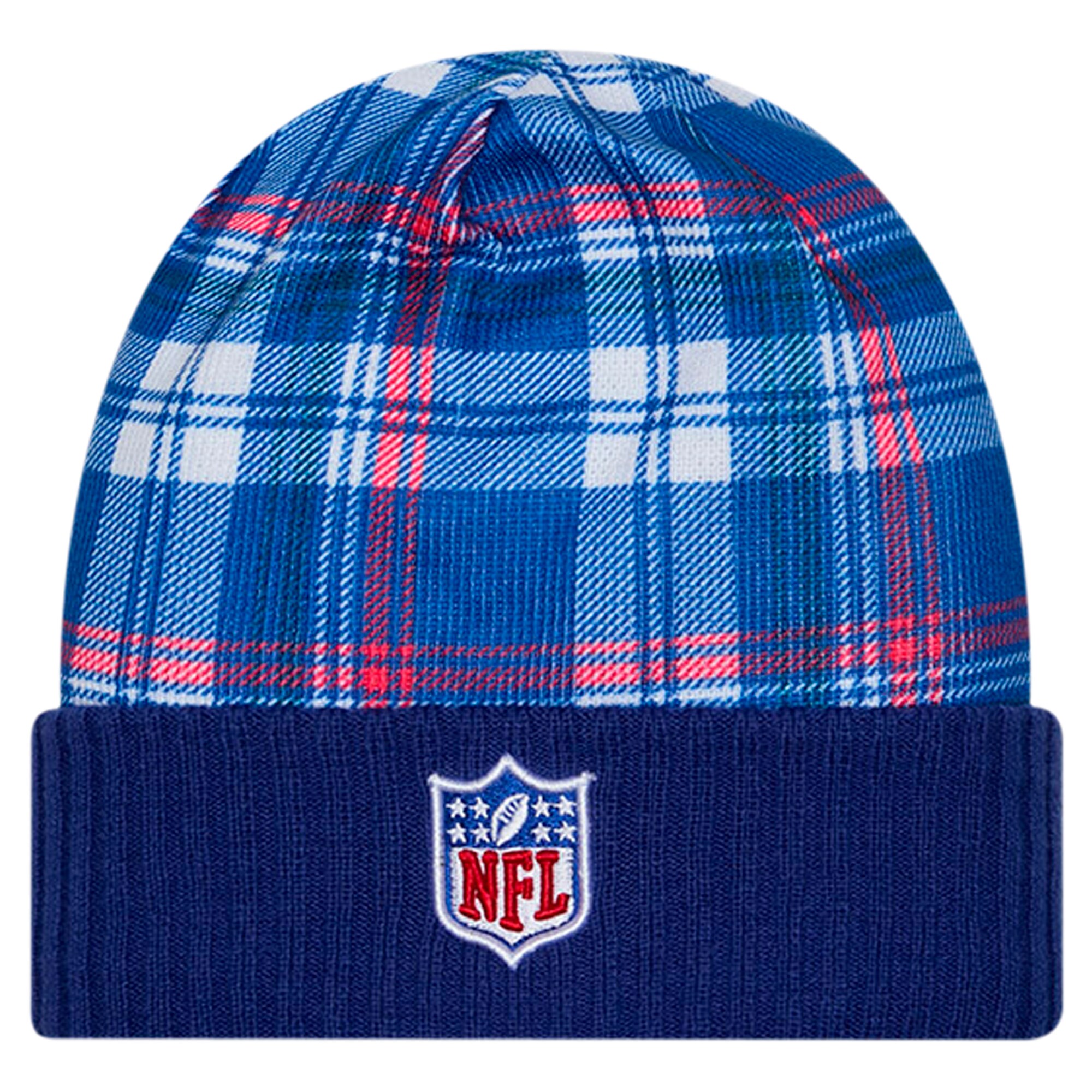 New York Giants mens new era royal new york giants sideline statement cuffed knit hat | Giants Shop