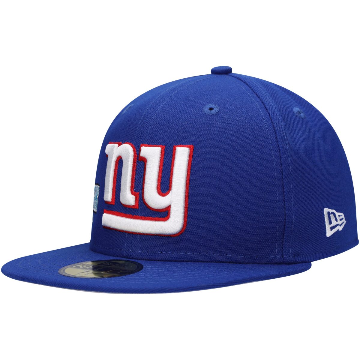 New York Giants mens new era royal new york giants stateview 59fifty fitted hat | Giants Shop