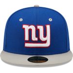New York Giants mens new era royalgray new york giants flipside 2tone 59fifty fitted hat | Giants Shop