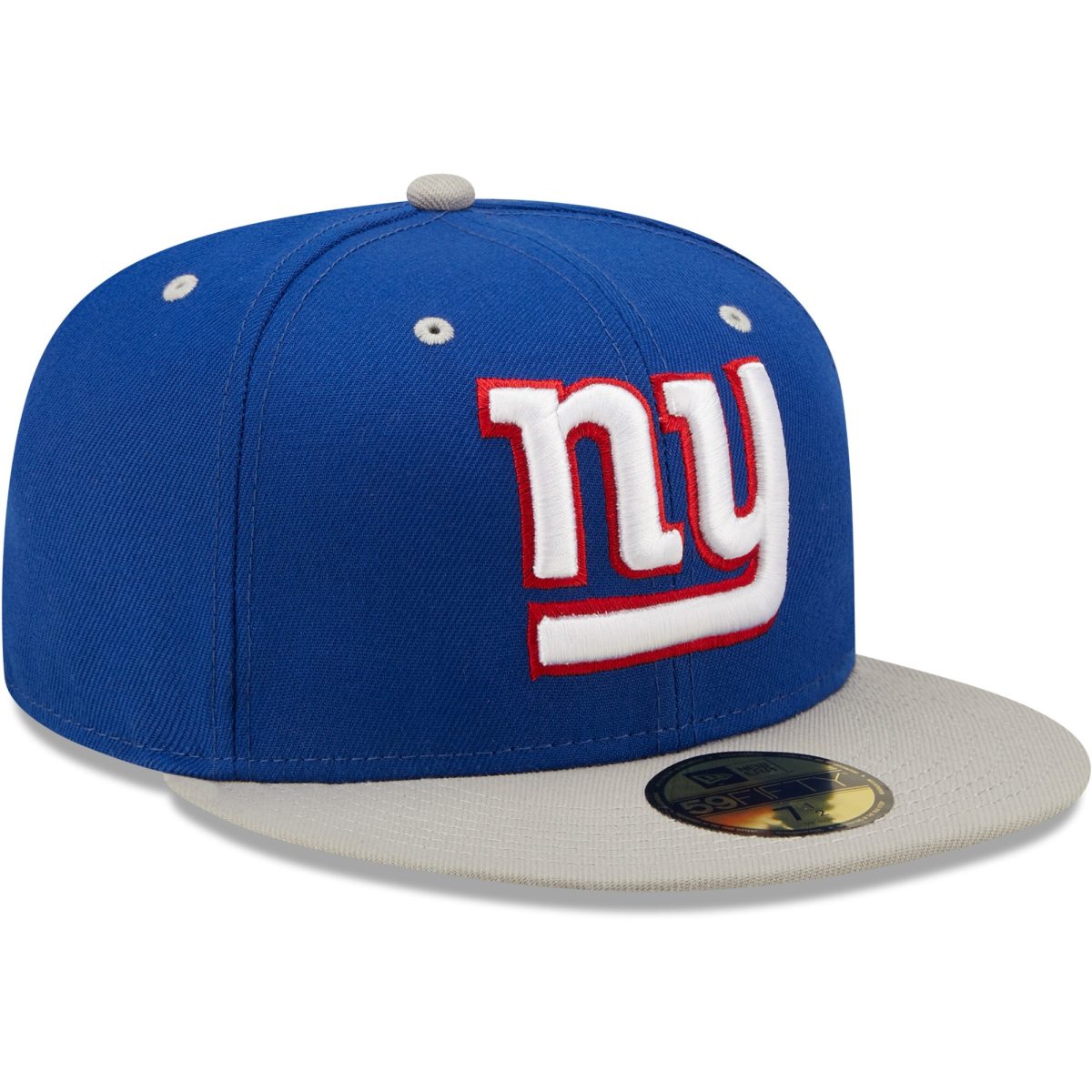 New York Giants mens new era royalgray new york giants flipside 2tone 59fifty fitted hat | Giants Shop