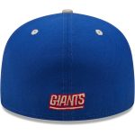 New York Giants mens new era royalgray new york giants flipside 2tone 59fifty fitted hat | Giants Shop