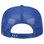 New York Giants mens new era royalred new york giants half stripe trucker a-frame 9fifty snapback hat | Giants Shop