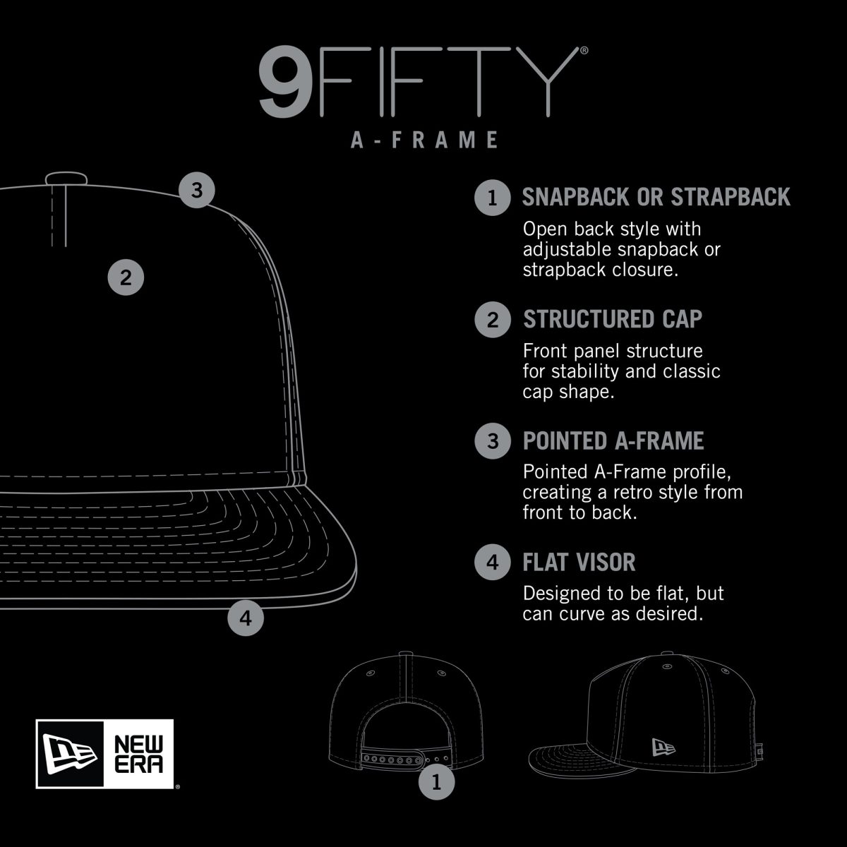 New York Giants mens new era royalred new york giants half stripe trucker a-frame 9fifty snapback hat | Giants Shop