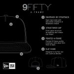 New York Giants mens new era royalred new york giants half stripe trucker a-frame 9fifty snapback hat | Giants Shop