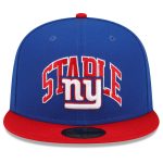 New York Giants mens new era royalred new york giants nfl x staple collection 59fifty fitted hat | Giants Shop