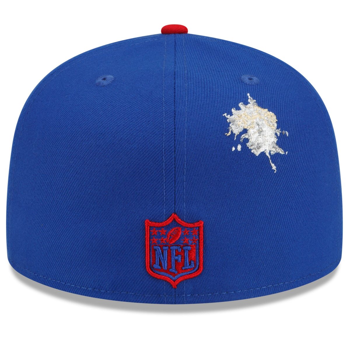 New York Giants mens new era royalred new york giants nfl x staple collection 59fifty fitted hat | Giants Shop
