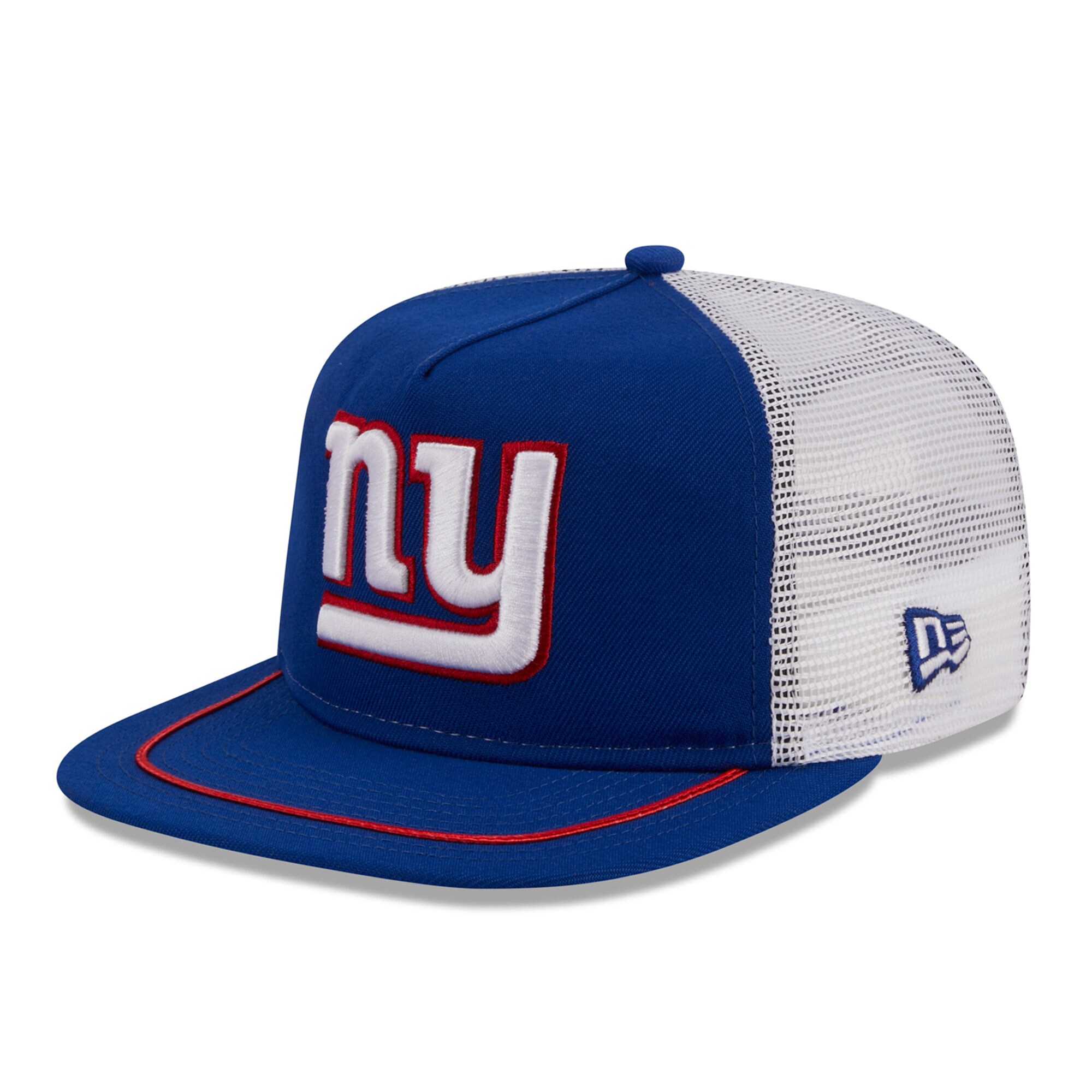 New York Giants mens new era royalwhite new york giants original classic golfer adjustable hat | Giants Shop