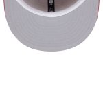 New York Giants mens new era scarlet new york giants super bowl xlvi main patch 59fifty fitted hat | Giants Shop