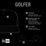 New York Giants mens new era stoneroyal new york giants athletic golfer snapback hat | Giants Shop