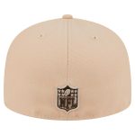 New York Giants mens new era tan new york giants candied pecan 59fifty fitted hat | Giants Shop
