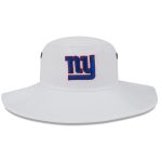 New York Giants mens new era white new york giants 2023 nfl training camp panama bucket hat | Giants Shop