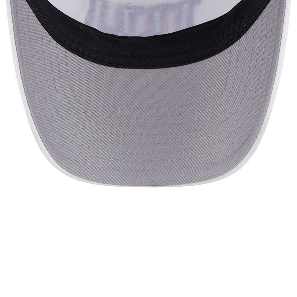 New York Giants mens new era whiteroyal new york giants court sport foam front a-frame 9forty adjustable trucker hat | Giants Shop