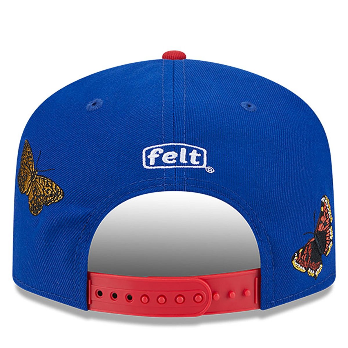 New York Giants mens new era x felt royalred new york giants a-frame 9fifty snapback hat | Giants Shop