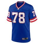New York Giants mens nike andrew thomas royal new york giants classic player game jersey | Giants Shop