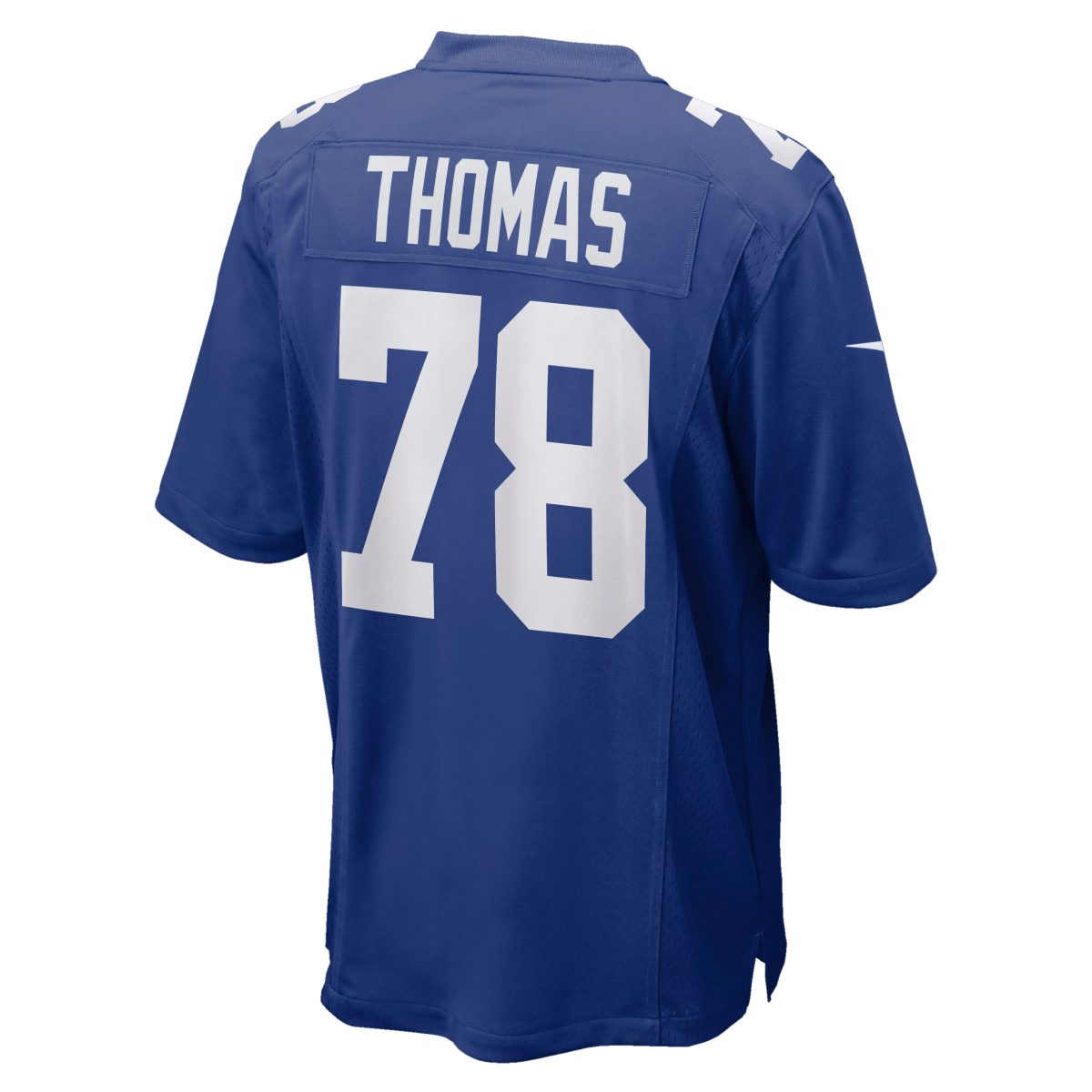 New York Giants mens nike andrew thomas royal new york giants player game jersey | Giants Shop