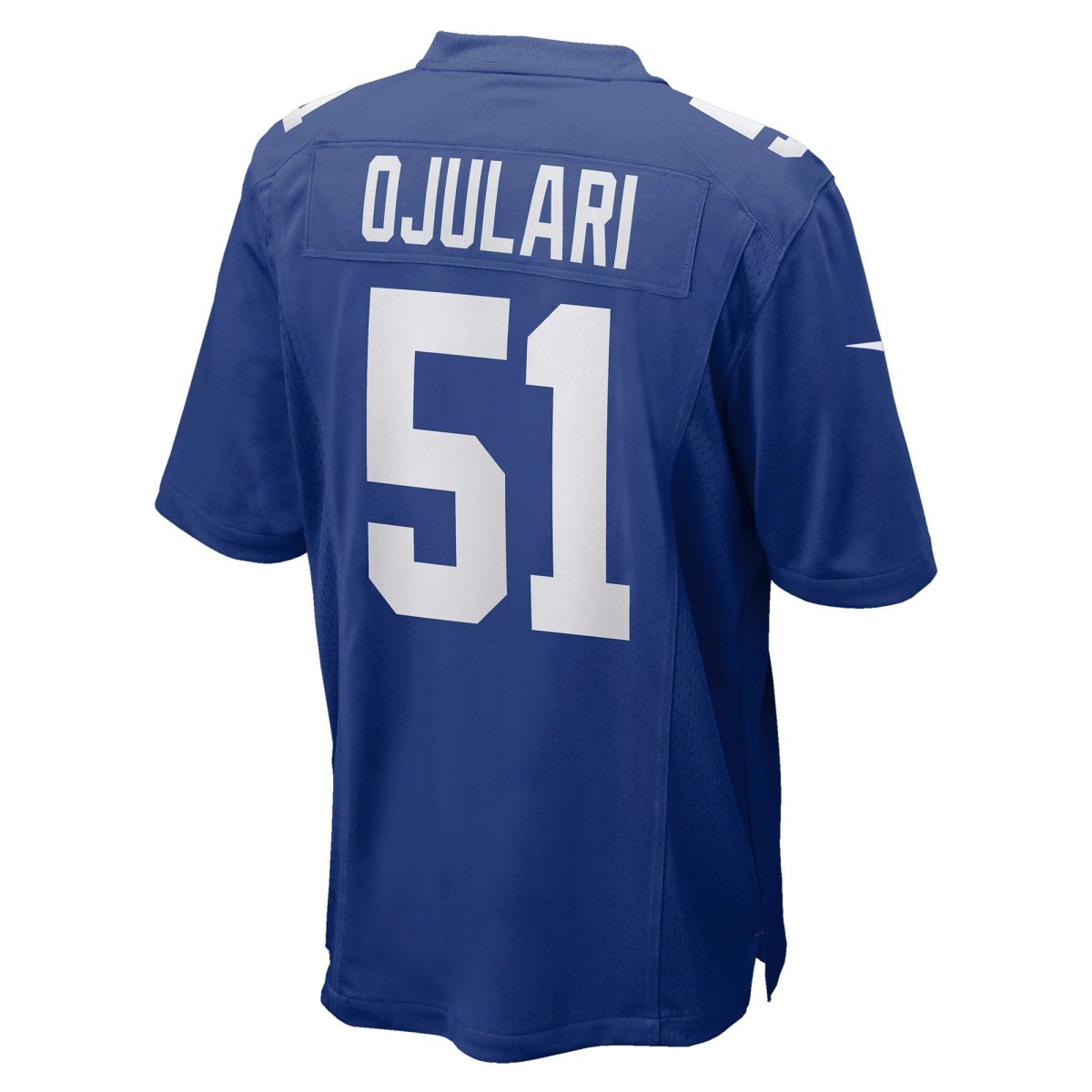 New York Giants mens nike azeez ojulari royal new york giants game player jersey | Giants Shop