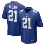 New York Giants mens nike bobby mccain royal new york giants game player jersey | Giants Shop