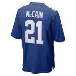 New York Giants mens nike bobby mccain royal new york giants game player jersey | Giants Shop