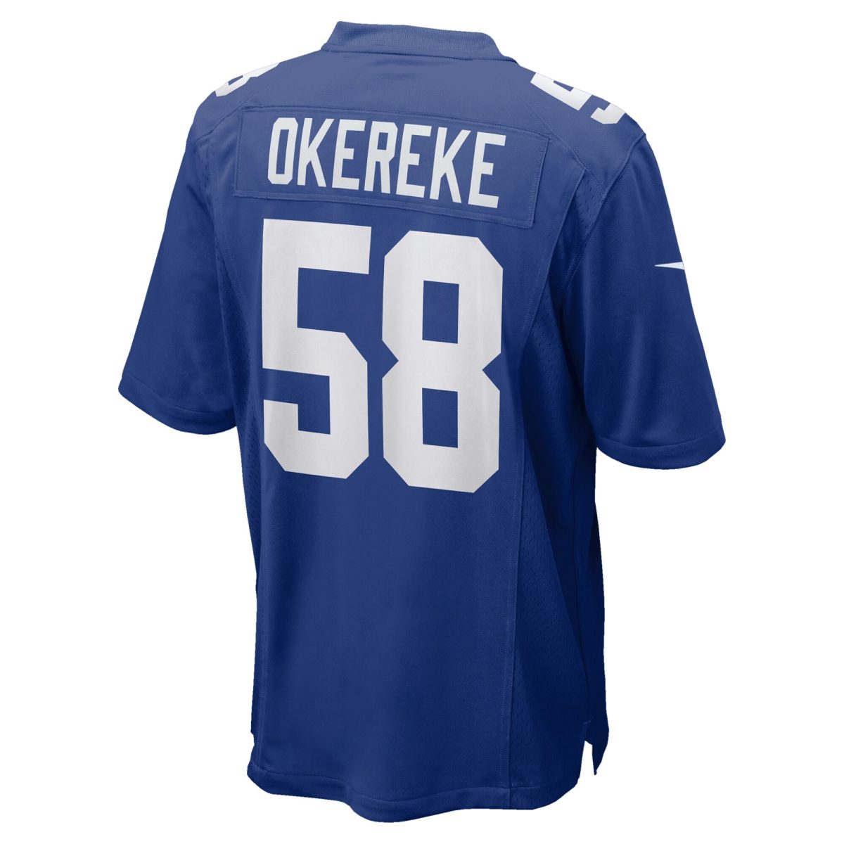 New York Giants mens nike bobby okereke royal new york giants game player jersey | Giants Shop
