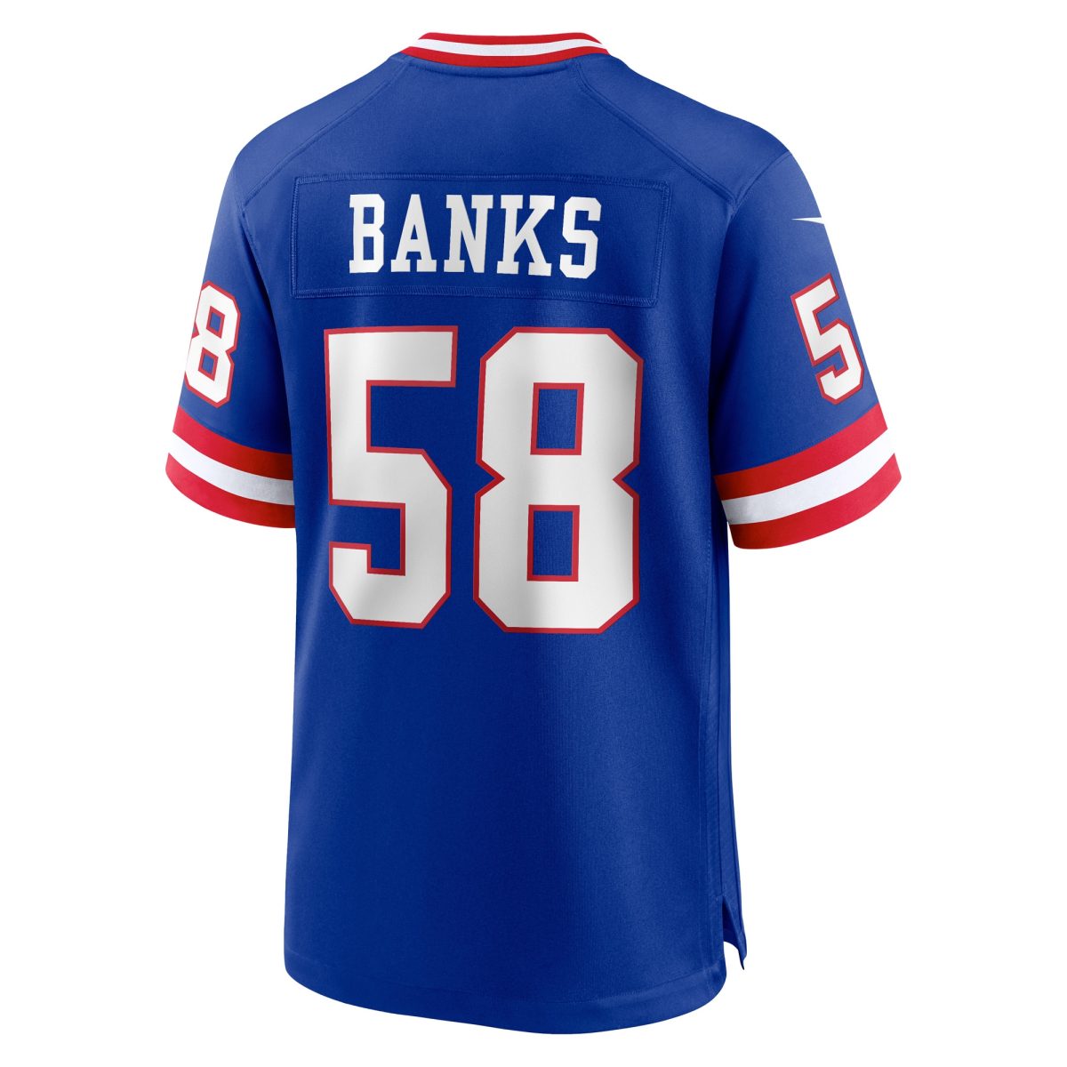 New York Giants mens nike carl banks royal new york giants classic retired player game jersey | Giants Shop