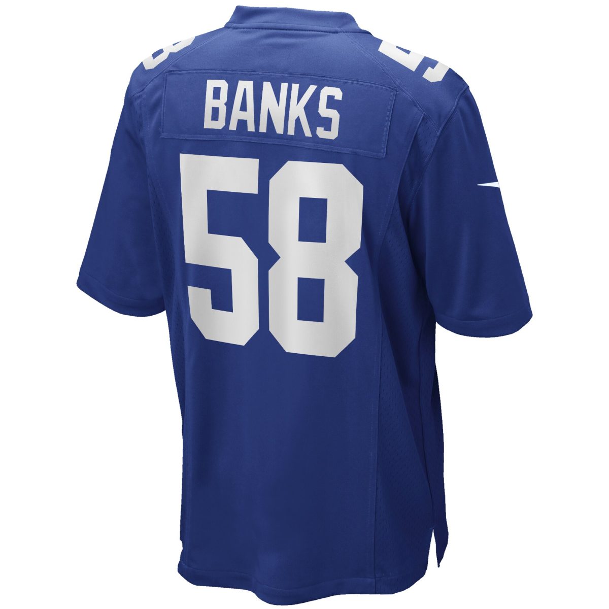 New York Giants mens nike carl banks royal new york giants game retired player jersey | Giants Shop