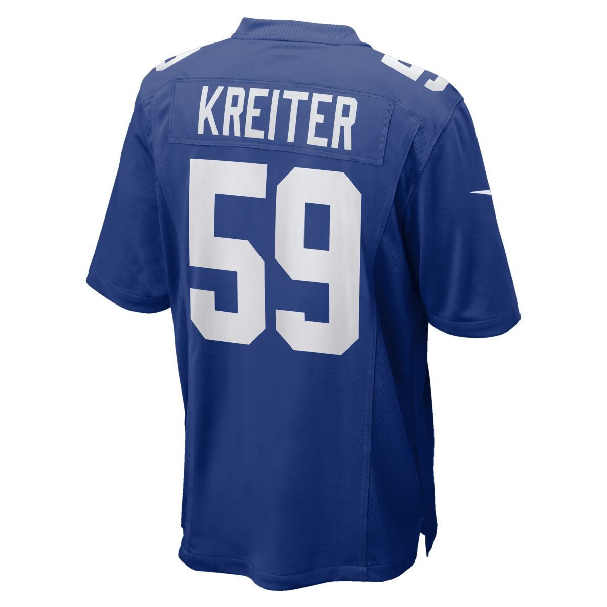 New York Giants mens nike casey kreiter royal new york giants team game jersey | Giants Shop