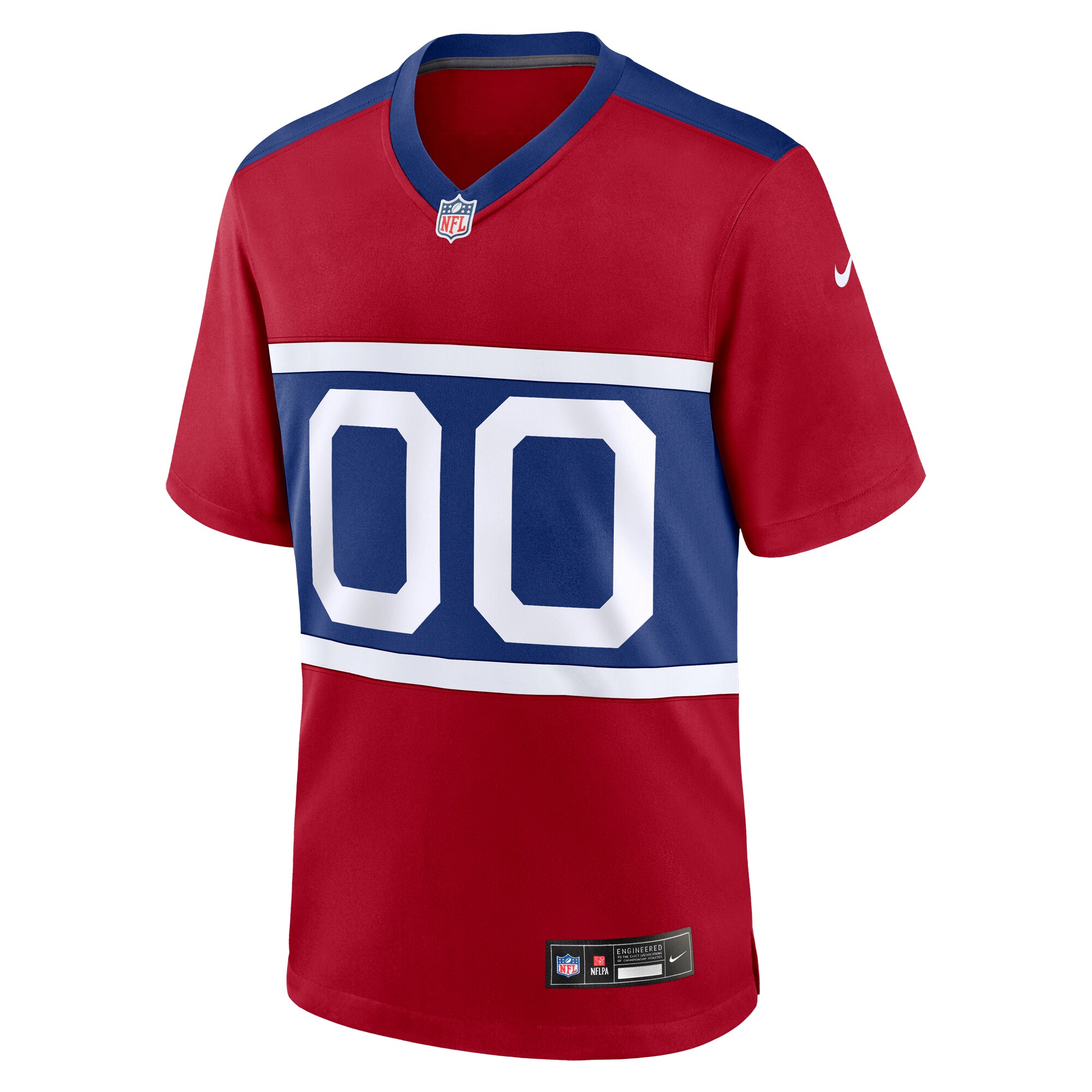 New York Giants mens nike century red new york giants alternate game custom jersey | Giants Shop