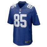 New York Giants mens nike chris manhertz royal new york giants team game jersey | Giants Shop