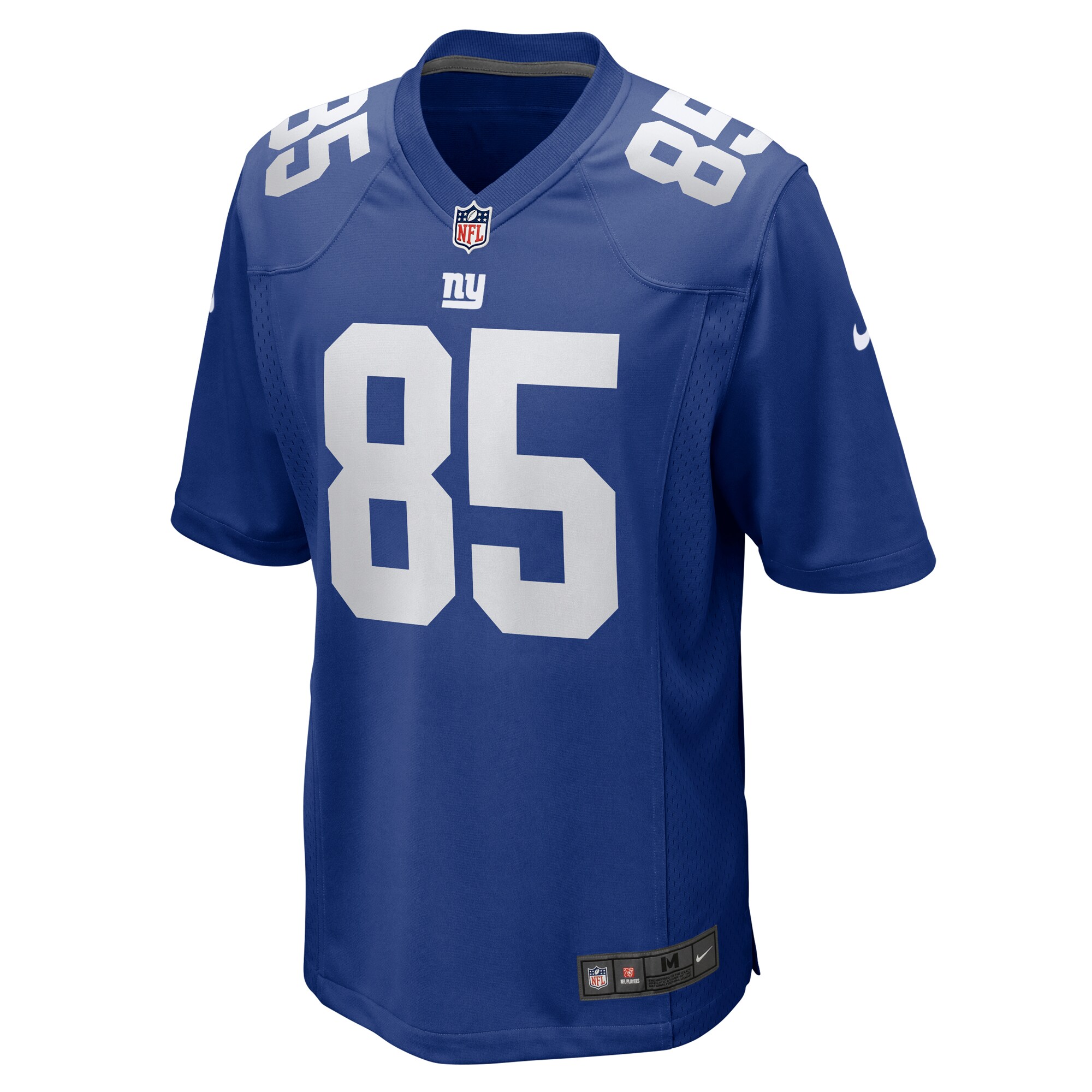 New York Giants mens nike chris manhertz royal new york giants team game jersey | Giants Shop