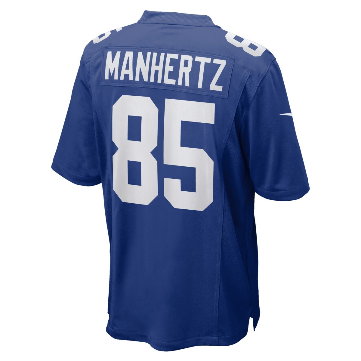 New York Giants mens nike chris manhertz royal new york giants team game jersey | Giants Shop