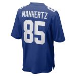 New York Giants mens nike chris manhertz royal new york giants team game jersey | Giants Shop