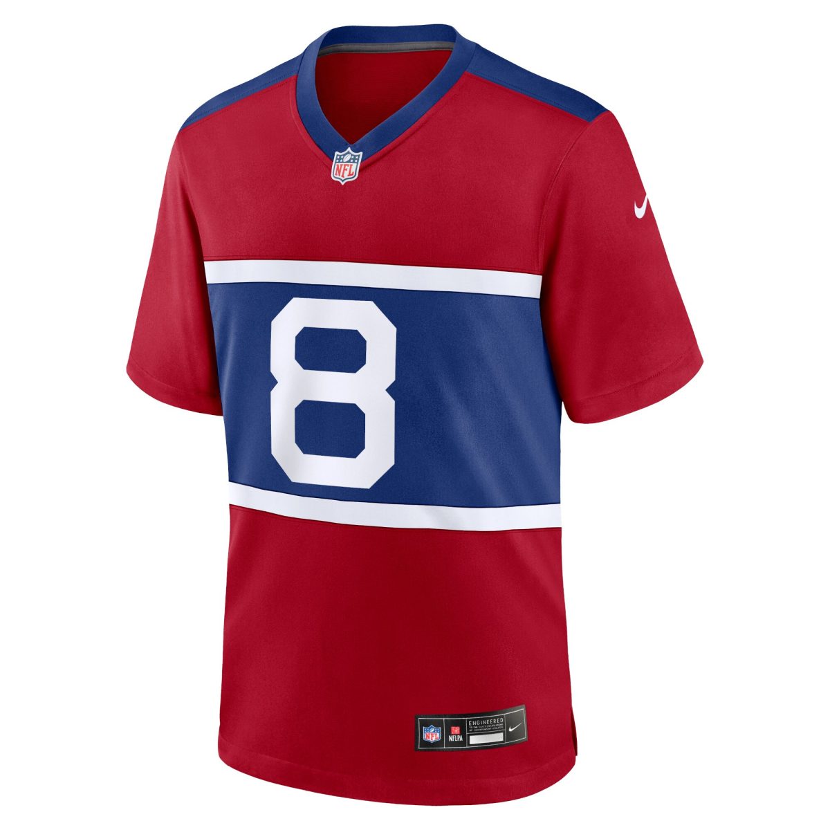 New York Giants mens nike daniel jones century red new york giants alternate player game jersey | Giants Shop