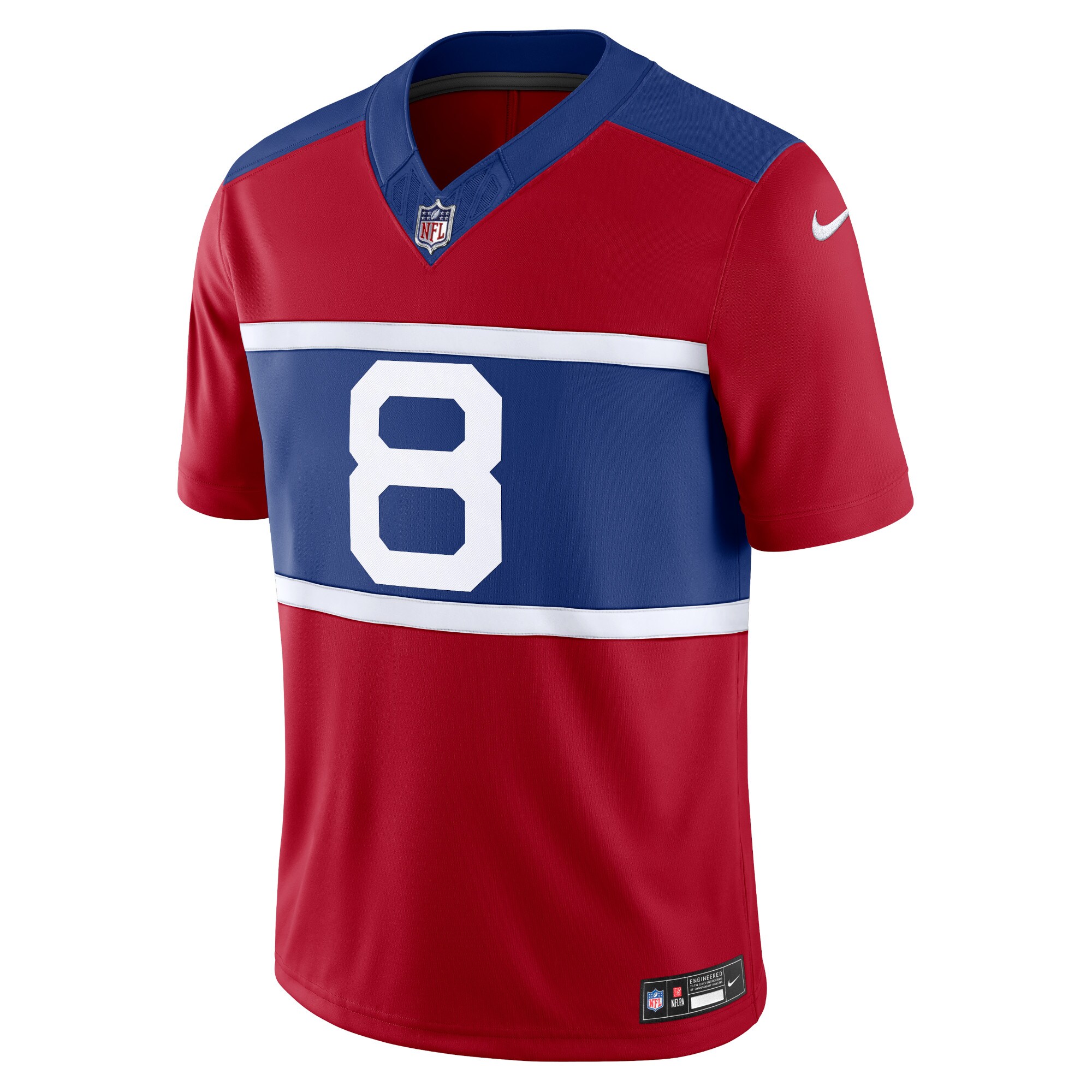 New York Giants mens nike daniel jones century red new york giants alternate vapor f.u.s.e. limited jersey | Giants Shop