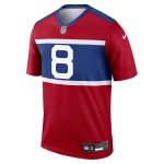 New York Giants mens nike daniel jones red new york giants alternate legend player performance top | Giants Shop