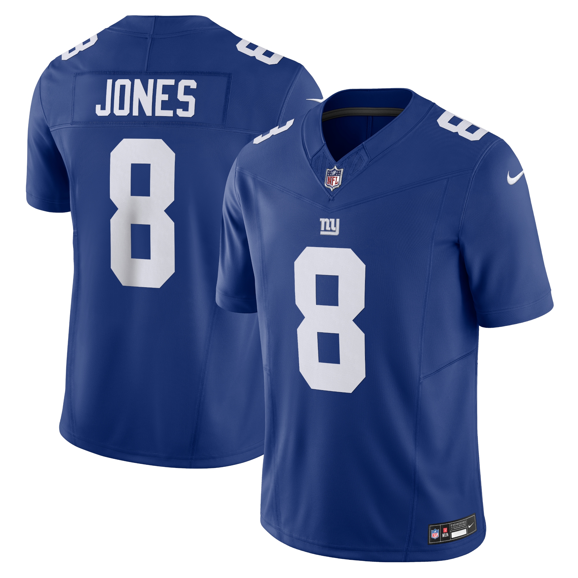 New York Giants mens nike daniel jones royal new york giants vapor f.u.s.e. limited jersey | Giants Shop