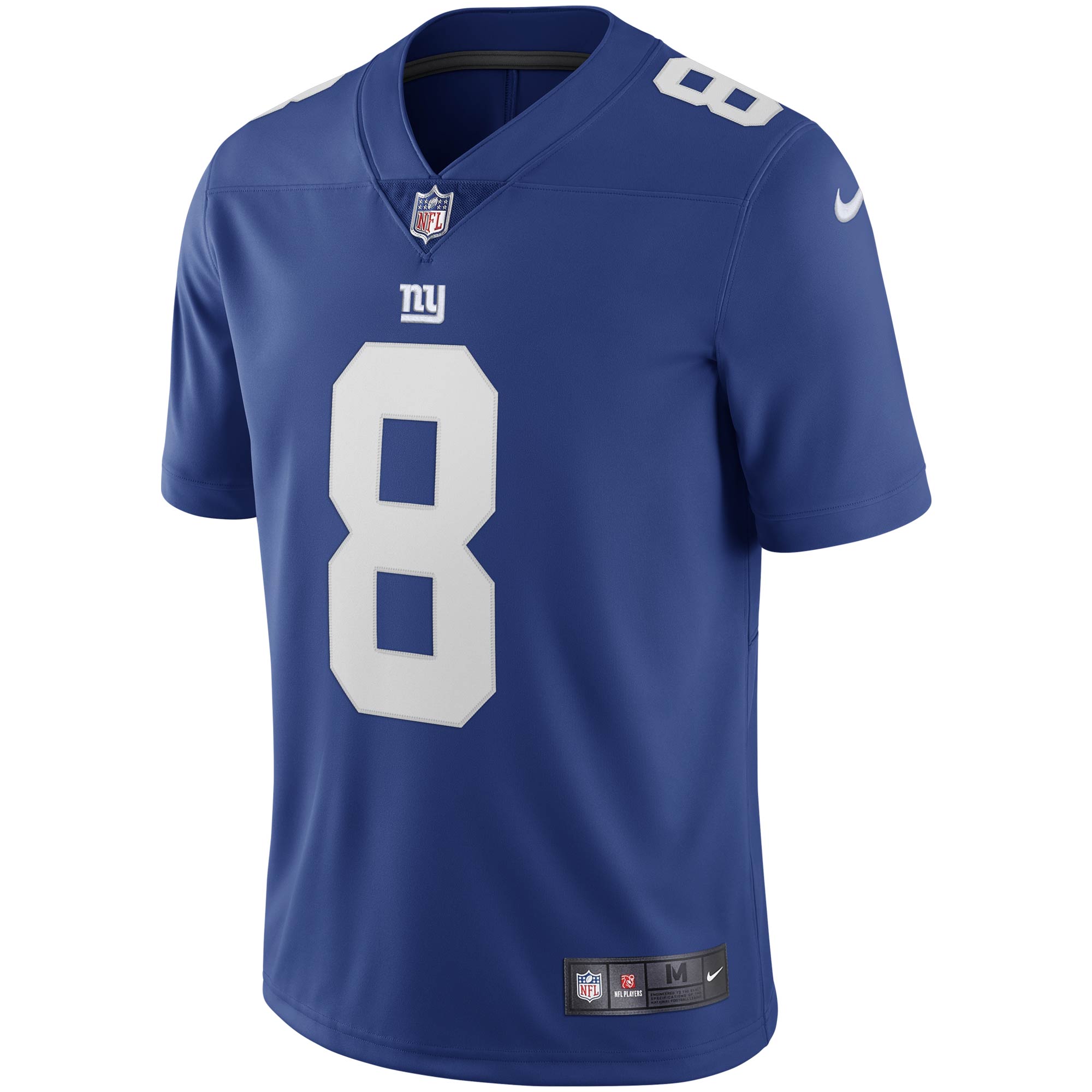 New York Giants mens nike daniel jones royal new york giants vapor limited jersey | Giants Shop